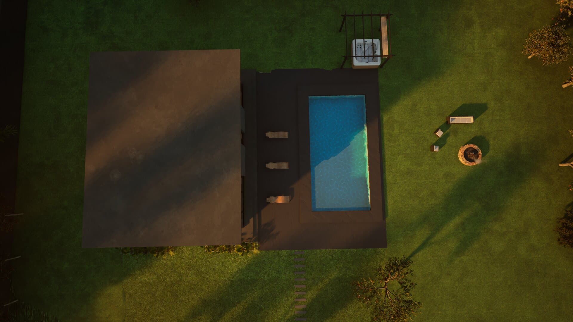 Concept of a luxury home still 3
